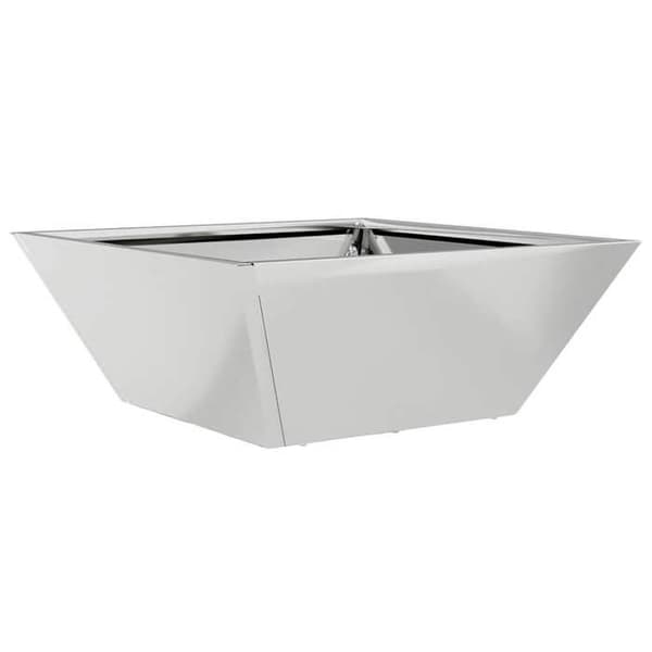 Maison Exclusive - Trädgårdskrukor 5 st Silver 40 x 40 x 15 cm