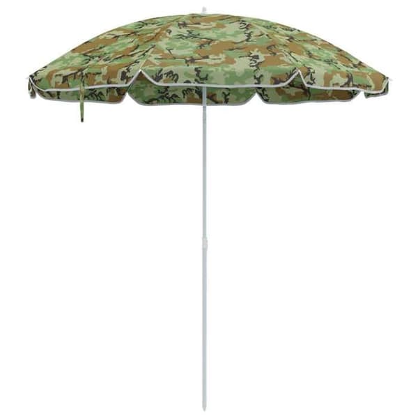 Maison Exclusive - Haveparasol 240 cm polyester 170T Camouflage