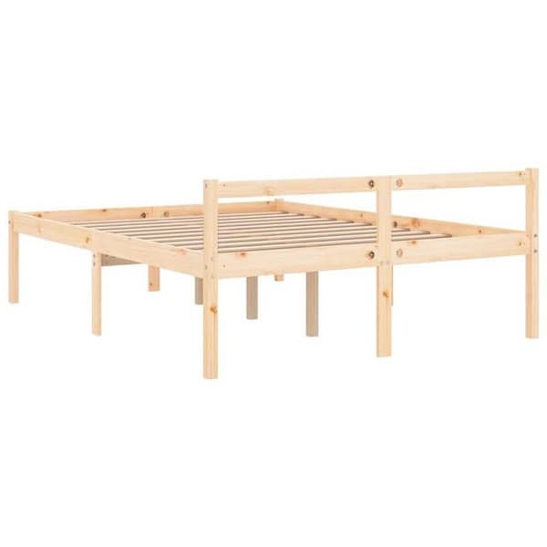 Lit - EKSKLUSIVT HUS - 120 x 190 cm - Massivt træ - Siddehøjde 45 cm - Opbevaring under seng