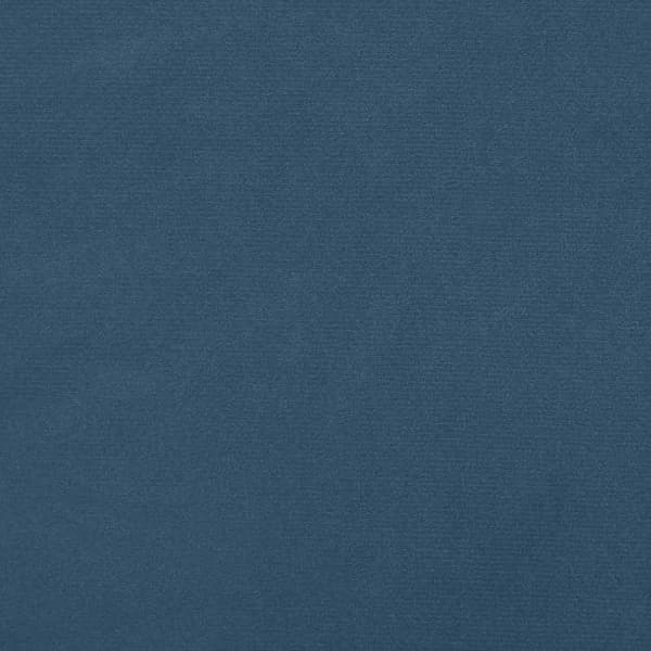 Fjädrande madrass - EXKLUSIV HEM - 80x220x20 cm - Mörkblå sammet - Medium-hård stöd - Komfortskum