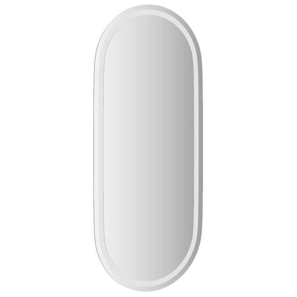 Maison Exclusive - LED-badrumsspegel 100x45 cm oval
