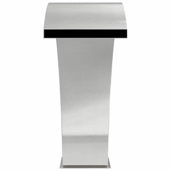 Maison Exclusive - Poolfontän Rostfritt stål 60 x 30 x 70 cm Silverfärgad