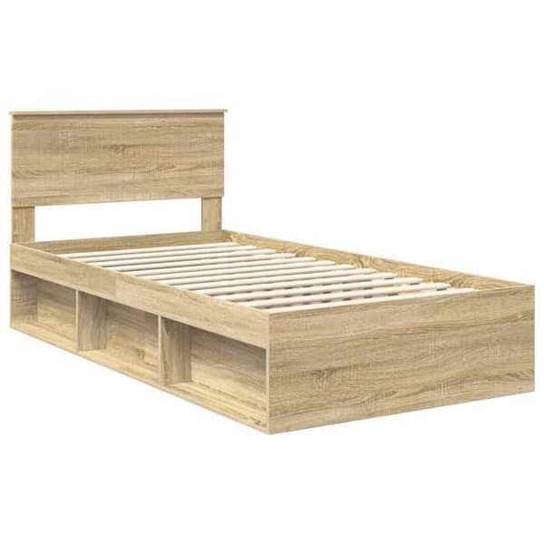 Maison Exclusive - Sängram Sonoma 100 x 200 cm Massivt trä