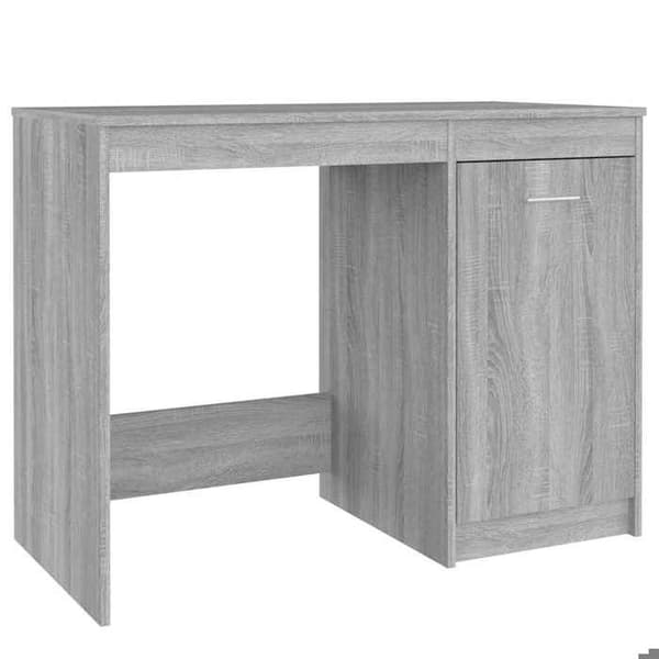 Maison Exclusive - Kontor Sonoma grå 100x50x76 cm Ingenjörsträ Grå