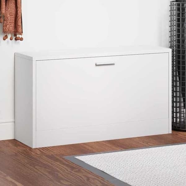 Maison Exclusive - Kengäteline 80x24x45 cm Valkoinen Vit