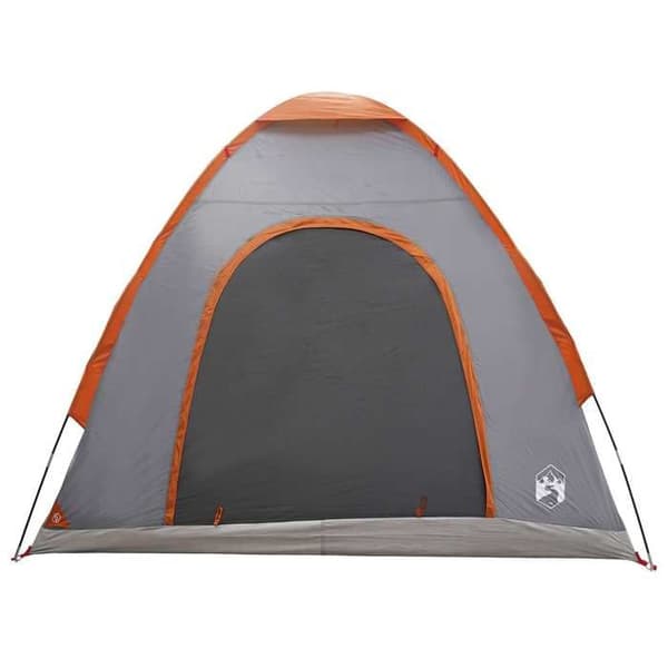 Maison Exclusive - Campingtelt til 2 personer Grå og orange