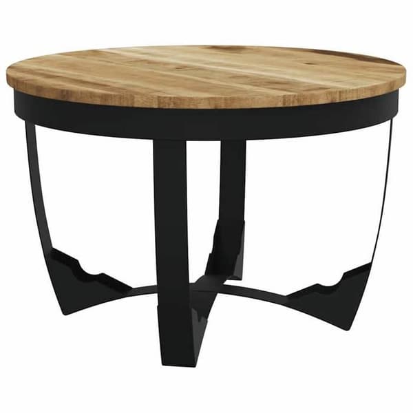 Maison Exclusive - Soffbord i rå mangoträ 60x40 cm brun