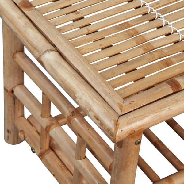 Maison Exclusive - Bambus sofabord 90x50x45 cm brun