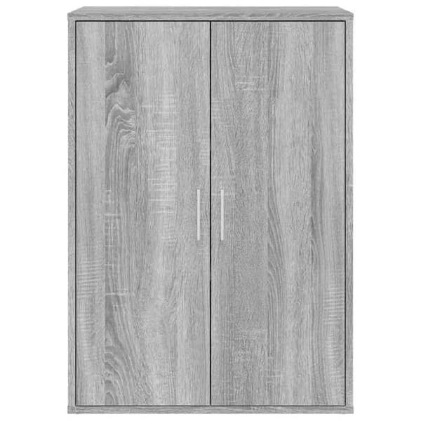 Maison Exclusive - Buffeter 2 stk sonoma grå 60x31x84 cm ingeniørtræ