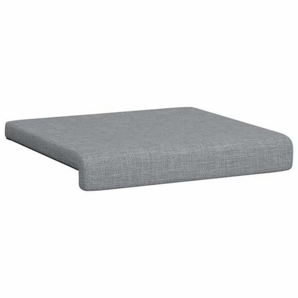 Maison Exclusive - Penkkityyny 2 kpl Vaalea harmaa Korkeus 35 cm