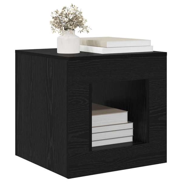 Maison Exclusive - Sofabord Egetræ 51,5 x 50 x 50 cm Ingeniørtræ