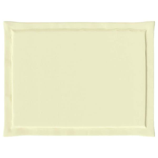 Maison Exclusive - Istuintyynyt 2 kpl Polyesteri Kermansävy 47 x 36 x 2 cm