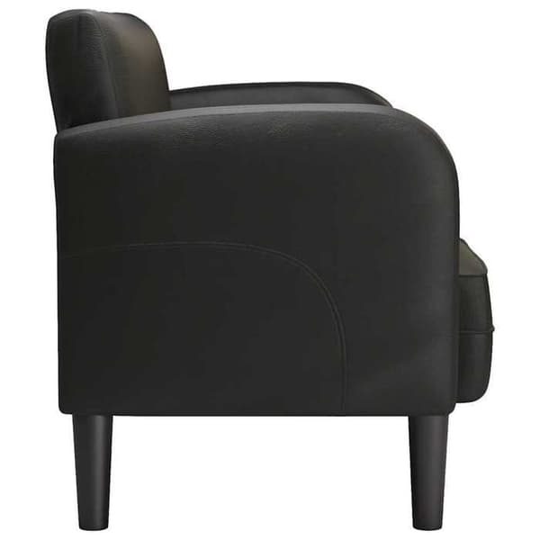Maison Exclusive - Sort 110 cm sofa med kunstlæder