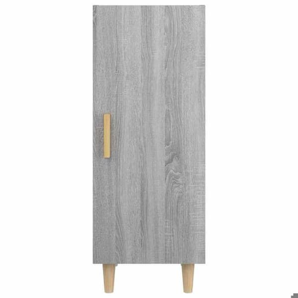 Maison Exclusive - Buffet Sonoma grå 34,5x34x90 cm Ingenjörsträ Grå