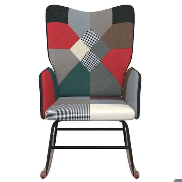 Maison Exclusive - Patchwork Tyg Gungstol