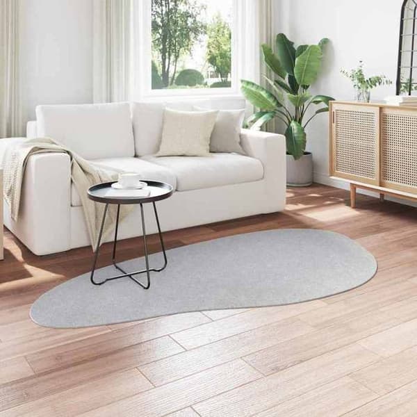 Maison Exclusive - Tapis HUARTE Grå 100 x 200 cm Polyester Grå