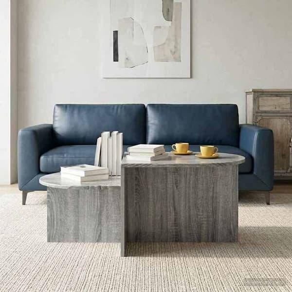 Bord - EKSKLUSIV HUS - Sonoma grå - 100x50x40 cm - Ingeniørtræ - Opbevaring Sonoma grå