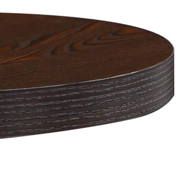 Maison Exclusive - Mörkbrun bistrobord 40 cm MDF