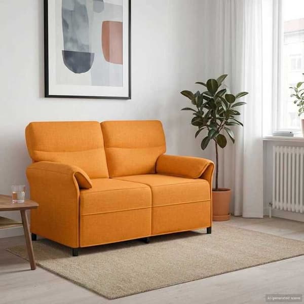 Maison Exclusive - 100 % polyesterista valmistettu sohva, metallirunko, MDF, vaneri
