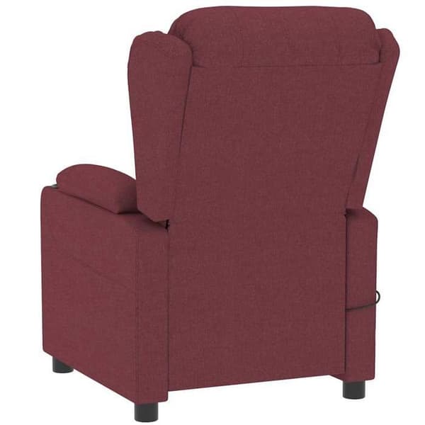 Maison Exclusive - Punainen Bordeaux hierontatuoli Kankainen