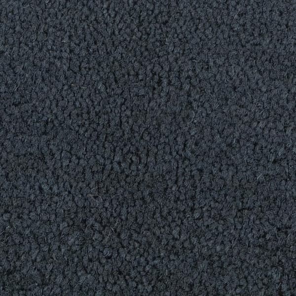 Dörrmatta - Exklusivt Hem - Kokosfiber - Halkskyddande PVC - 40 x 60 cm Mörkgrå