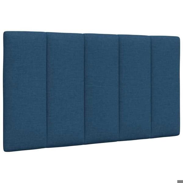 Päätytyyny - MAISON EXCLUSIVE - Hanko - Sininen 90 cm - Polyesterikangas - Polypropeenikuitupehmuste blå