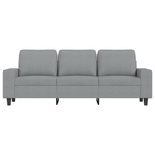 Maison Exclusive - 3-personers sofa Lys grå 180 cm Stof