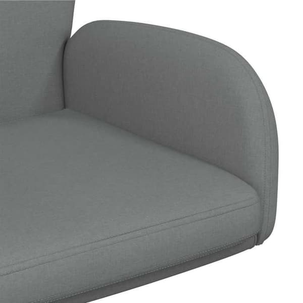 Maison Exclusive - Snurrbara kontorsstolar 2 st 54 x 58 x 90 cm Mörkgrå Mörkgrå