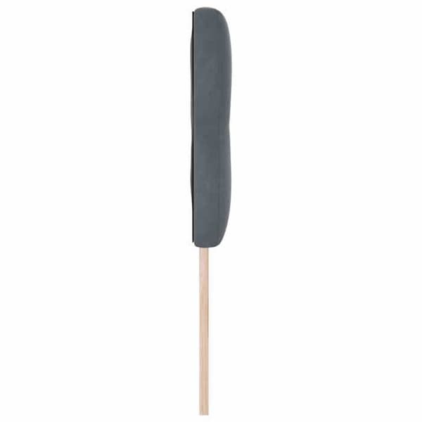 Maison Exclusive - Mörkgrå sänggavel 160 cm Sammet