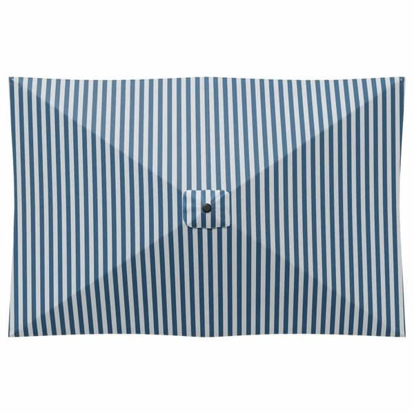 Maison Exclusive - Trädgårdsparasol med bas 200 x 300 cm Polyester