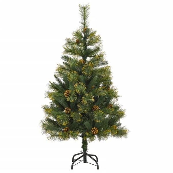 Maison Exclusive - Konstgjord julgran med kottar 150 cm