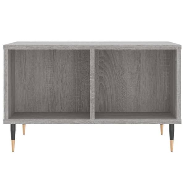 Bord - EKSKLUSIV HUS - Sonoma grå - 60 x 50 x 36,5 cm - Ingeniørtræ - 4 rum Sonoma grå