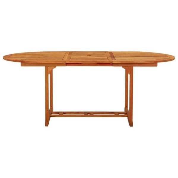 Maison Exclusive - Puutarhapöytä 200x100x75 cm Kestävä eukalyptuspuu