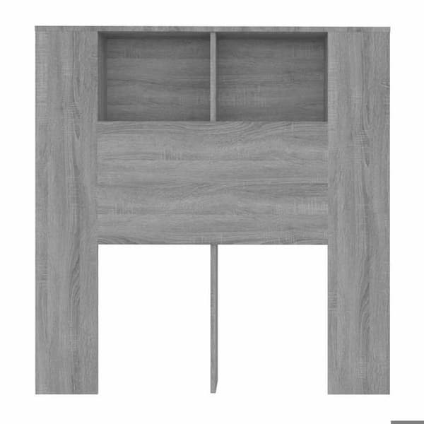 Maison Exclusive - Sänggavel Sonoma grå 100x18,5x102,5 cm