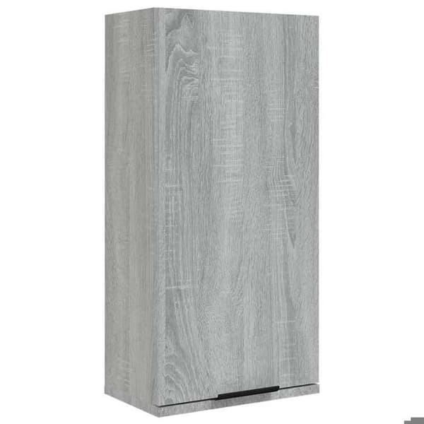 Maison Exclusive - Väggmonterad badrumsskåp Sonoma grå 32x20x67 cm Sonoma grå