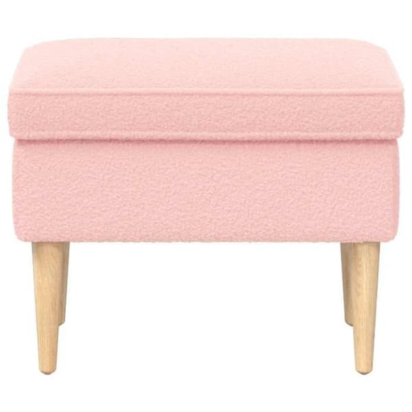 Maison Exclusive - Ruusupuffi 55 x 35 x 41 cm Bouclé