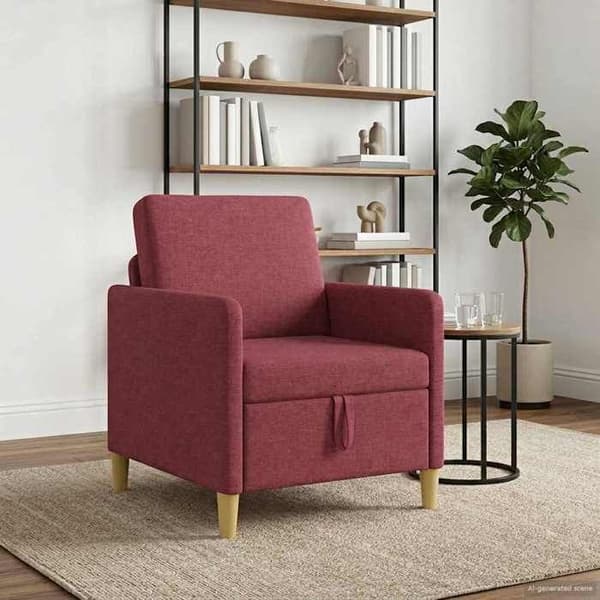 Maison Exclusive - Sofa med opbevaring Bordeaux 72 x 78 x 87 cm Polyester