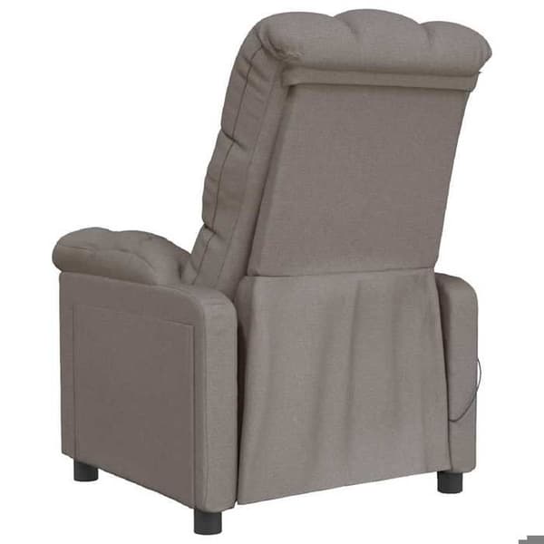 Maison Exclusive - Massage stol Taupe Stof