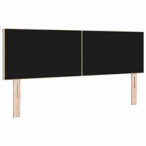 Hovedgærde - EKSKLUSIV HUS - Rektangulær 160 cm - Fløjl - Lys grøn grå - Justerbar Ljus gröngrå