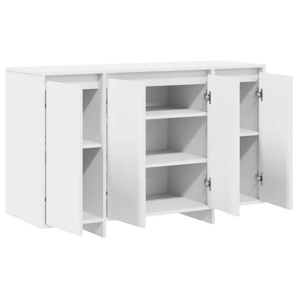 Maison Exclusive - Buffé Vit 120 x 41 x 75 cm Ingenjörsträ Vit
