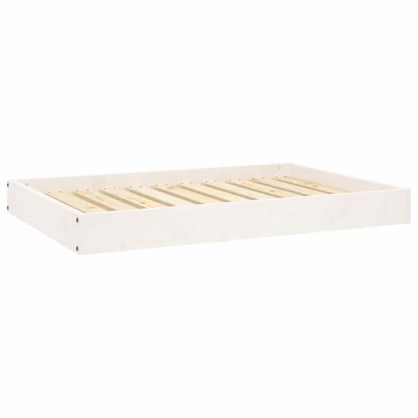 Maison Exclusive - Hundeseng Hvid 91,5x64x9 cm Solid fyrretræ