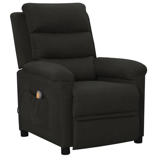 Maison Exclusive - Musta kangasmassagetuoli