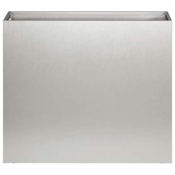 Maison Exclusive - Trädgårdskrukor 2 st Silver 50 x 20 x 40 cm