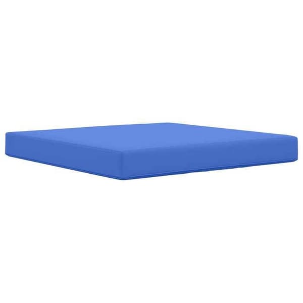 Utomhuskudde - EXKLUSIV HEM - 80x80 cm - Polyester - Skumfylld - Avtagbart blixtlåsöverdrag - Kungablå kungsblå