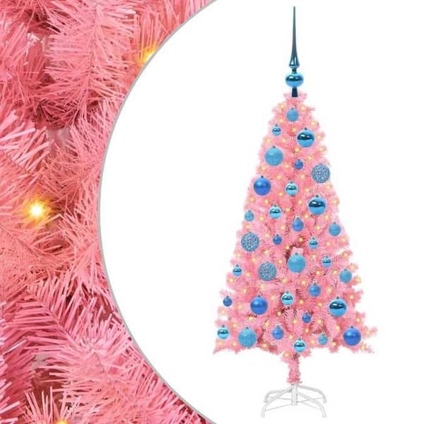 Maison Exclusive - Julgran Rosa 120 cm PVC