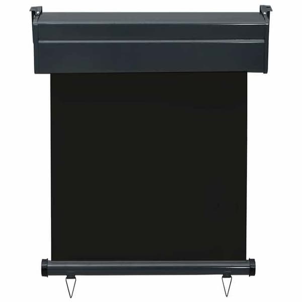 Maison Exclusive - Sideskærm til balkon 65x250 cm sort