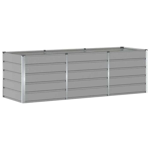 Maison Exclusive - Vaasi Harmaa 240 x 80 x 75 cm Teräs