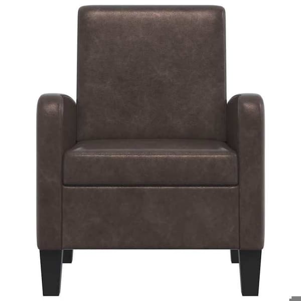 Maison Exclusive - Brun Kunstlæder Stol brun