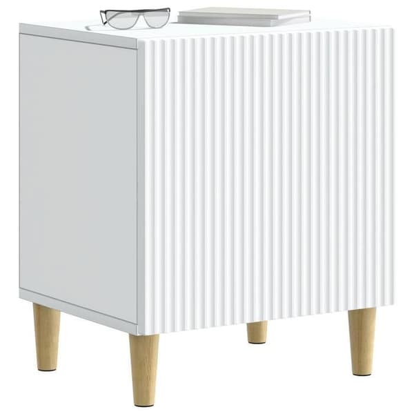 Maison Exclusive - Sängbord 2 st Vit 43 x 34,5 x 50 cm