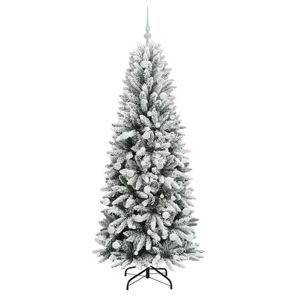 Maison Exclusive - Konstgjord Julgran Vit 180 cm Vit